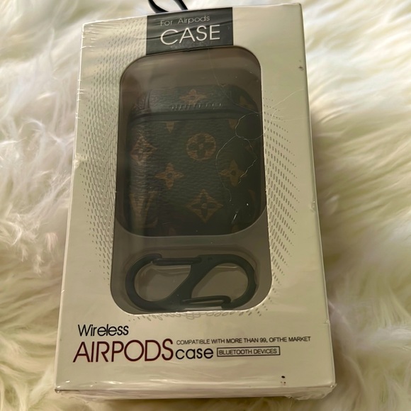 Other - Copy NWT Louis Vuitton Leather AirPods Case